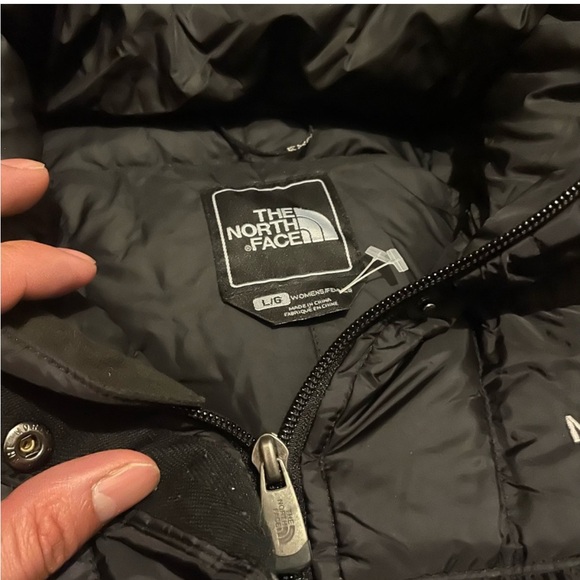 The North Face | Metropolis Parka Puffer Coat Black - Womens Size Large - Picture 4 of 9